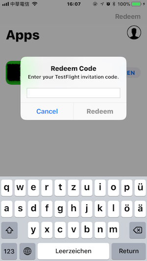 enter invite code